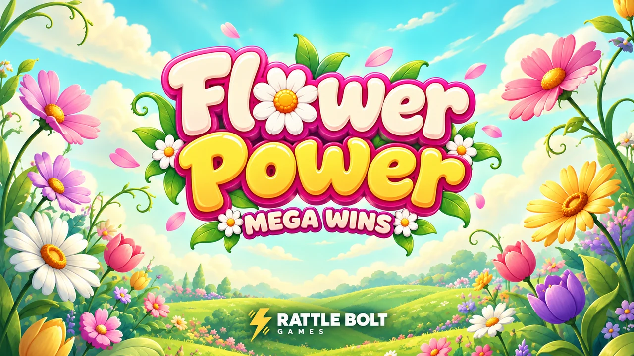 Flower Power’s colourful garden of pink flowers and green leaves